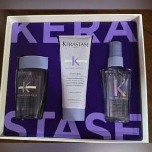 New in Box Kerastase Blond Hair Trio Set